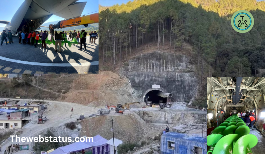 40 laborers trapped in Silkyara tunnel: एयरफोर्स के विमान से आईं हेवी ड्रिलिंग मशीनें, आखिर कब निकलेंगे टनल में 4 दिन से फंसे 40 मजदूर?