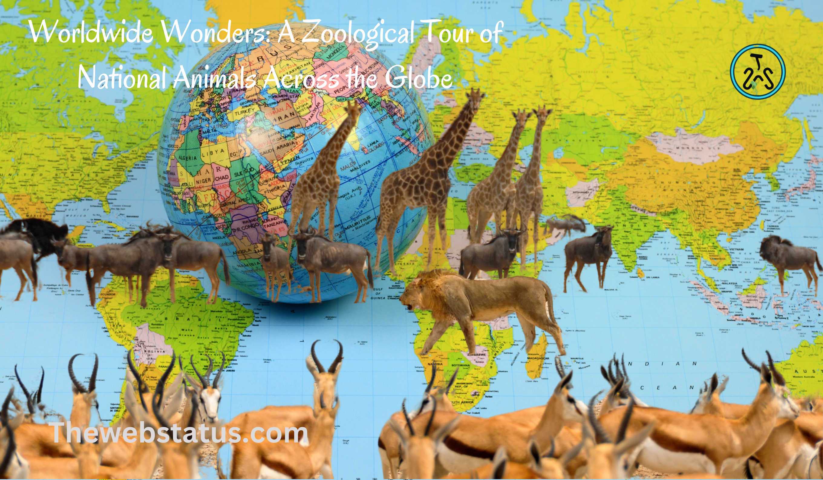 Worldwide Wonders: A Zoological Tour of National Animals Across the Globe